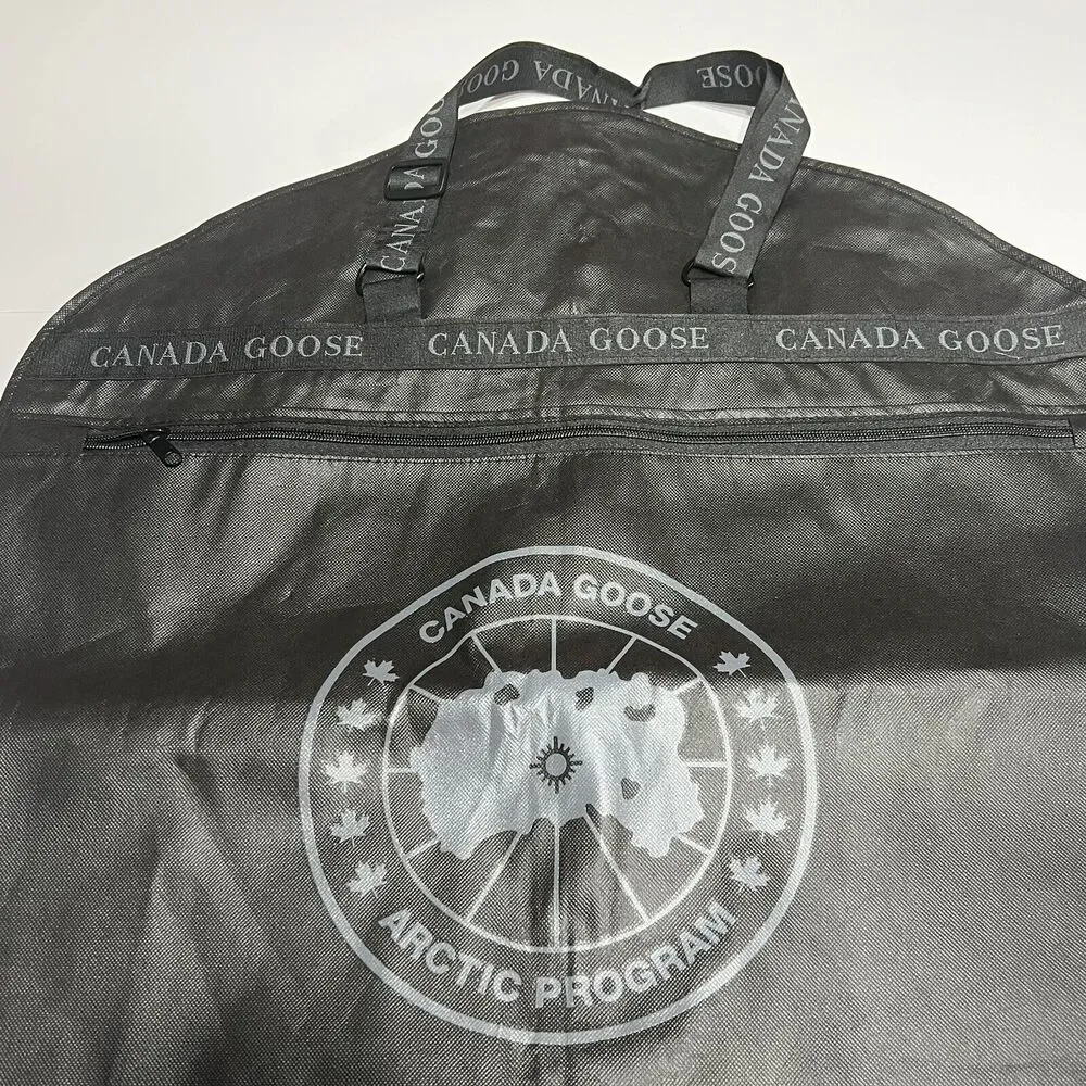 Canada Goose Black Garment Bag Arctic Program Breathable Fabric 54 x 24 in
